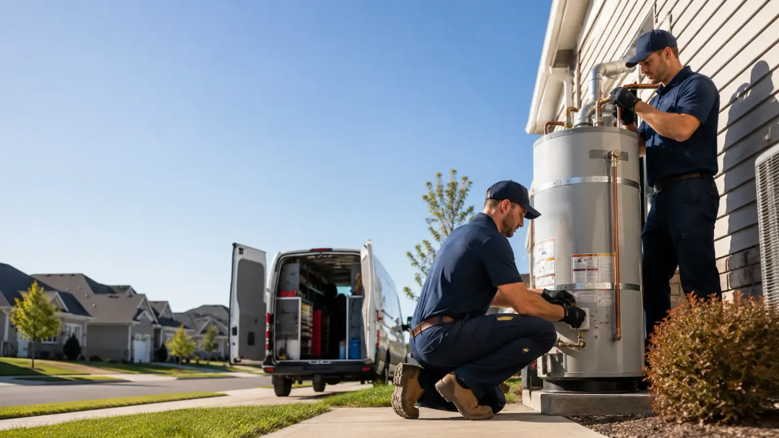 Water Heater Installation in Mapleton, ME